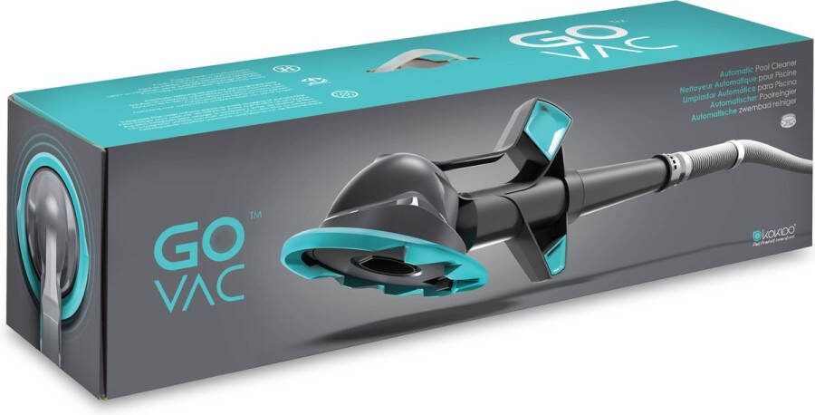 Kokido Go Vac Zwembadstofzuiger voor 3m³ u Pomp aansluiting
