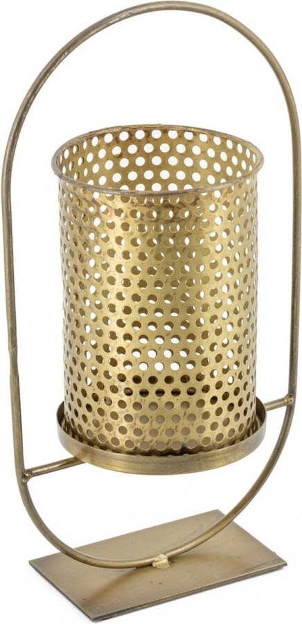 Kolony B.V. Windlicht goud gold 65x5cm metalen windlicht