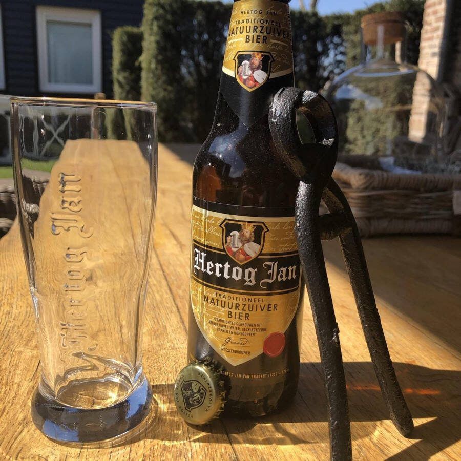Kolony Flesopener Knijptang Gietijzer Bieropener Opener