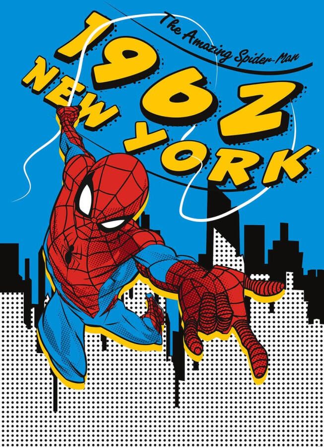 Komar Vliesbehang Spiderman 1962 200x280 cm (breedte x hoogte)