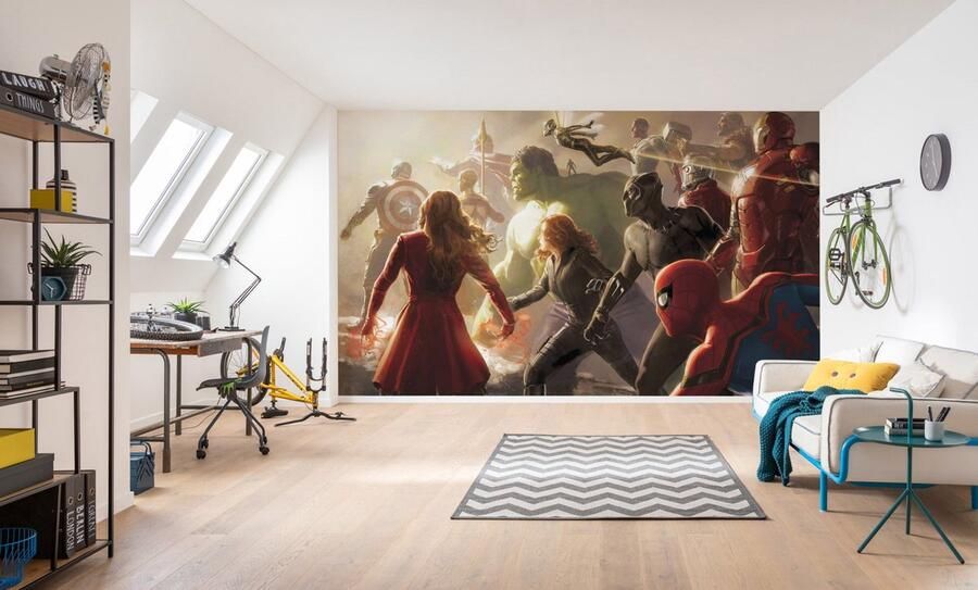 Komar Vliesbehang Digitale print vlies Avengers Final Battle Afmeting 500 x 280 cm