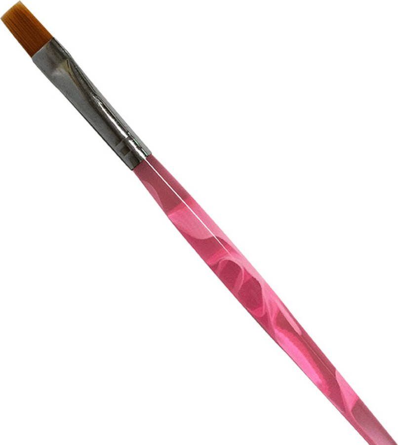 Konad Benelux Acryl penseel ovaal roze