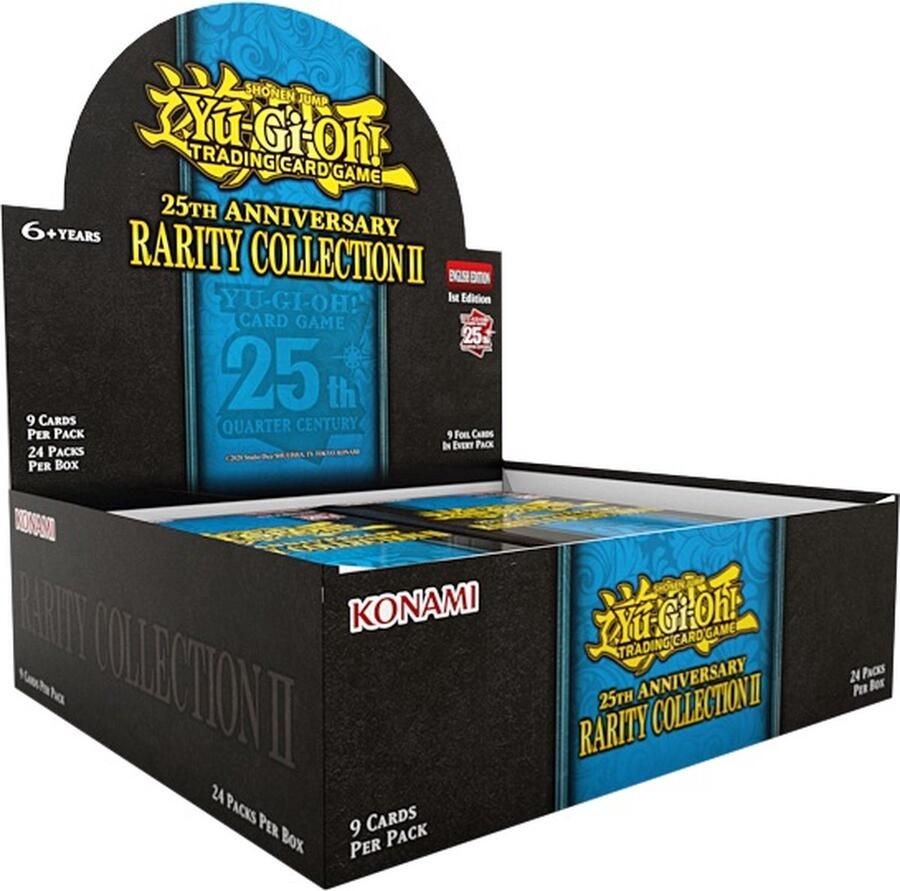 Konami Yu-Gi-Oh! TCG 25th Anniversary Rarity Collection II Booster Pack Display (24 Boosters)
