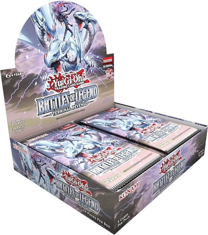 Konami Yu-Gi-Oh! TCG Battle of Legend: Terminal Revenge Booster Pack Display (24 Boosters)