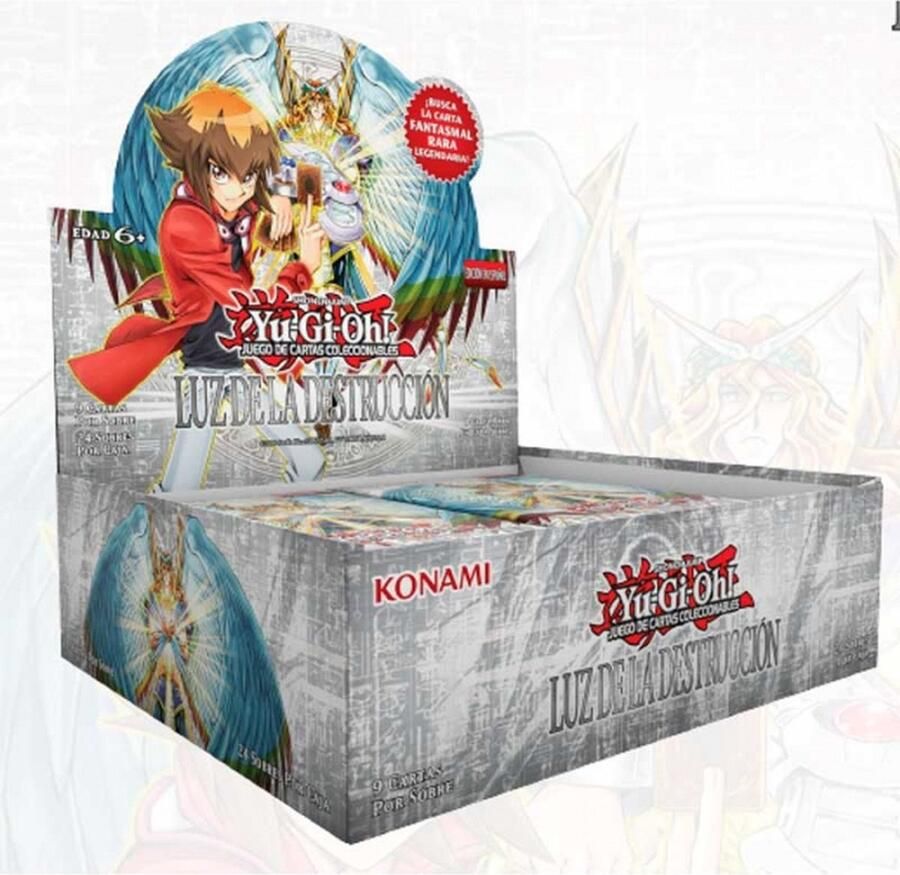 Konami Yu-Gi-Oh! TCG Light of Destruction Unlimited Reprint Booster Pack Display (24 Boosters)