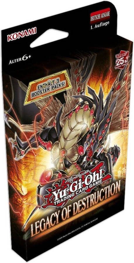 Konami Yu-Gi-Oh!: Legacy of Destruction Tuckbox Case GERMAN VERSION