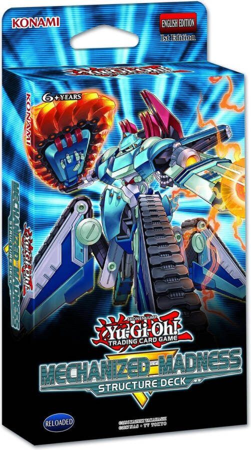 Konami Yu-Gi-Oh! Mechanized Madness Structure Deck