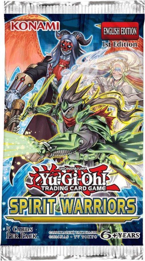 Konami Yu-Gi-Oh! Spirit Warriors Booster pakje Yugioh kaarten