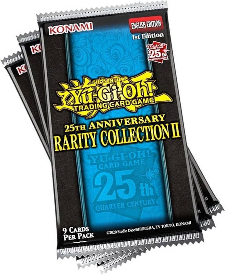 Konami Yu-Gi-Oh! TCG 25th Anniversary Rarity Collection II 2-Pack (Cardboard Tuckbox)