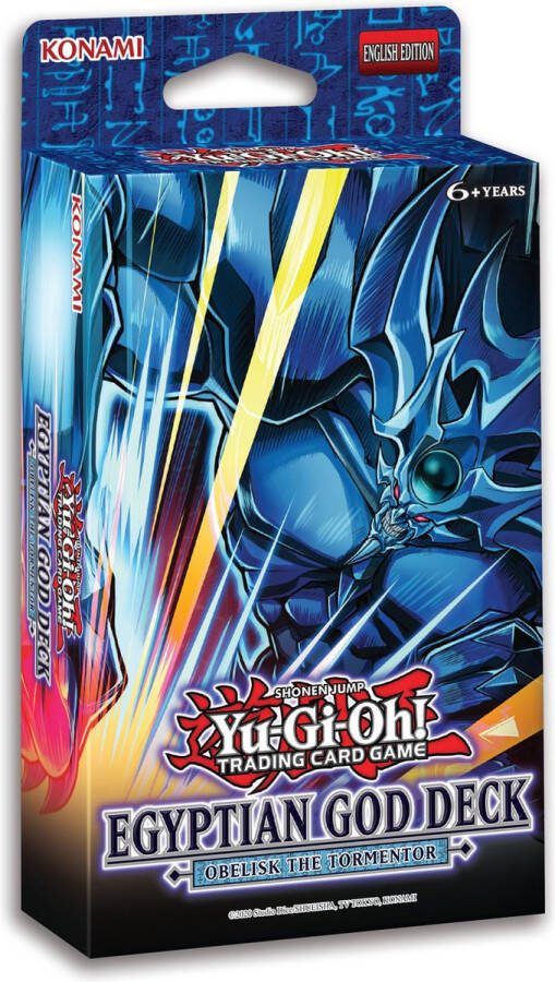 Konami Yu-Gi-Oh! TCG Egyptian God Deck: Obelisk the Tormentor Display (8 Decks)