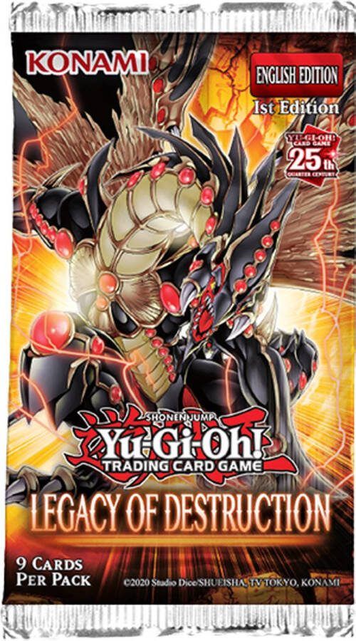 Konami Yu-Gi-Oh! TCG Legacy of Destruction Booster