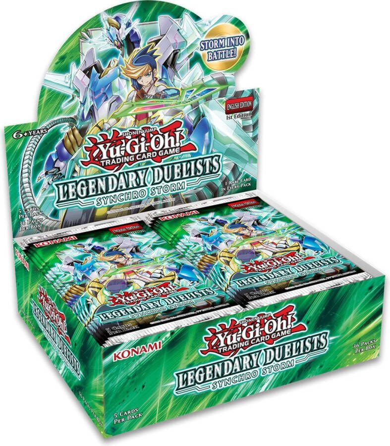 Konami Yu-Gi-Oh! TCG Legendary Duelists: Synchro Storm Booster Pack Display (36 Boosters) Engelstalig