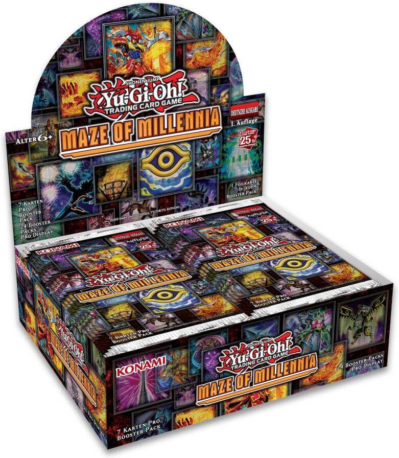 Konami Yu-Gi-Oh! TCG Maze of Millennia Booster Pack Display (24 Boosters)