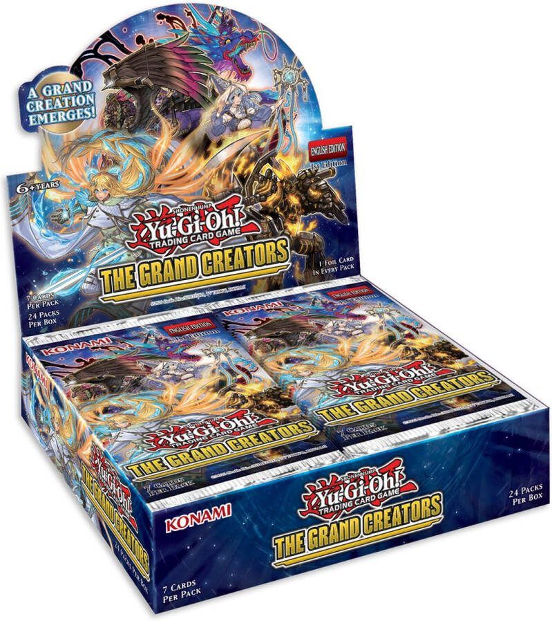 Konami Yu-Gi-Oh! TCG The Grand Creators Booster Pack Display (24 Boosters)