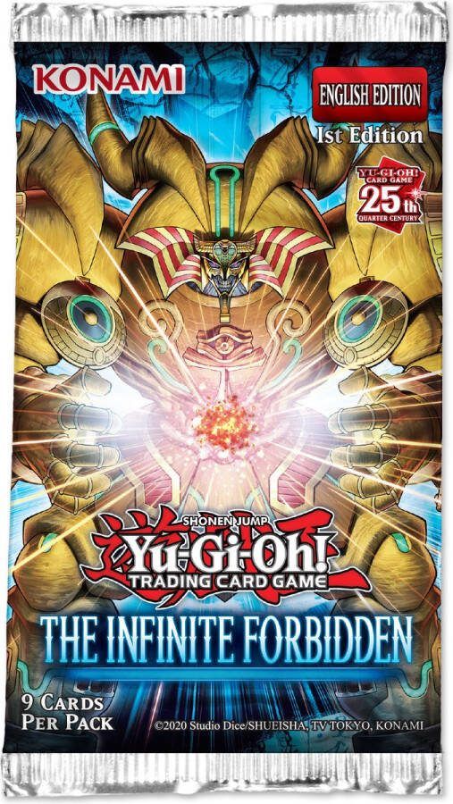 Konami Yu-Gi-Oh! TCG The Infinite Forbidden 3-Pack (Cardboard Tuckbox)