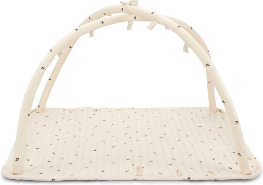 Konges Slöjd Konges Sløjd Nola activiteiten kleed baby gym Speelkleed Cherry blush Afneembare boog