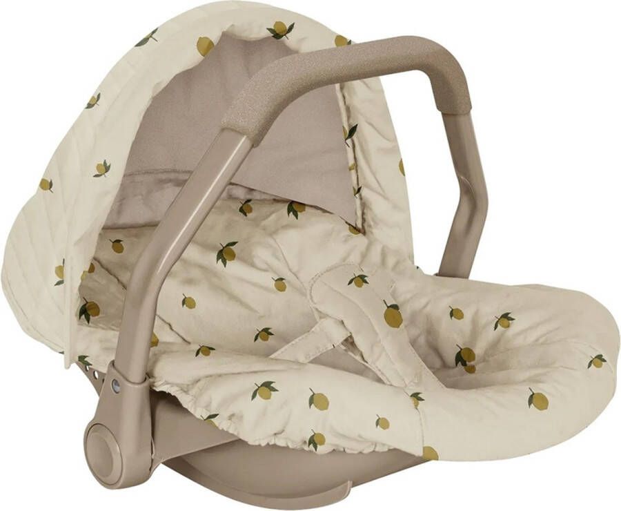 Konges Sløjd Poppen autostoel Car Seat 28x43x34cm Geschikt vanaf 3 jaar Lemon