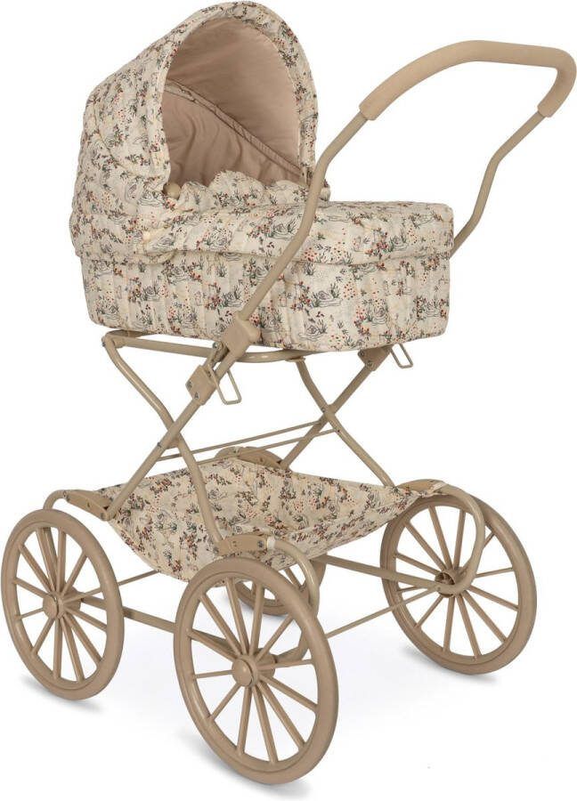 Konges Sløjd Poppenwagen Doll Pram Vintage Opvouwbaar Mizumi