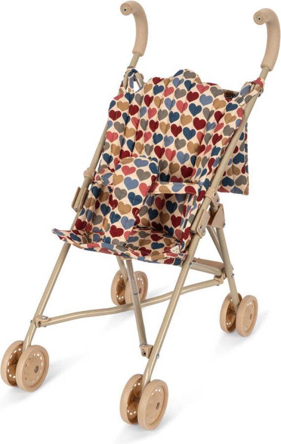 Konges Sløjd Poppenwagen Doll Stroller Buggy Coeur Bisous