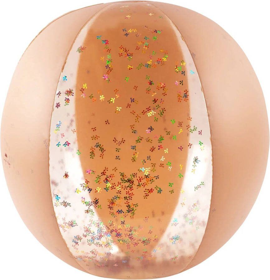 Konges Sløjd Strandbal Large Multi Cherry Blush Transparent*