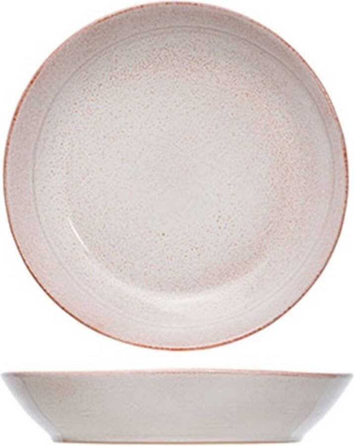 Konges Slöjd Cosy & Trendy Eleonora Pink Diep bord Ø22cm Set van 2 stuks Rozig