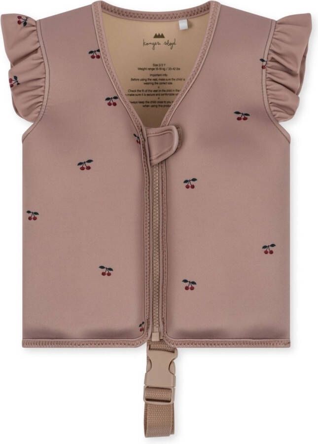 Konges Slojd Neoprene Franje Zwemvest Cherry