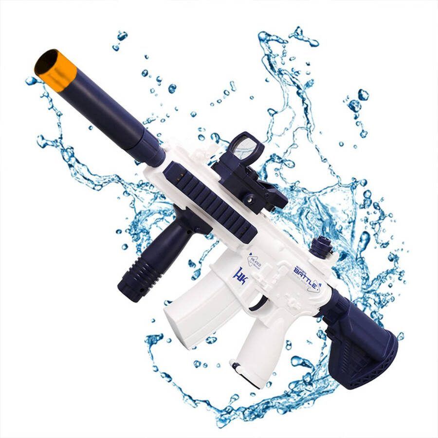 Koning Import Klierdingetjes Elektrische waterpistool Tiktok trend zomer 2023 waterpistool Water gun USB oplaadbaar krachtig waterspeelgoed buitenspeelgoed