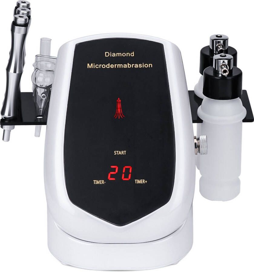 Konmison Microdermabrasie Excellent huidverjongingsapparaat microdermabrasie apparaat gezichtsmachine met mee-eterverwijderaar -met vloeistof (water) Spray