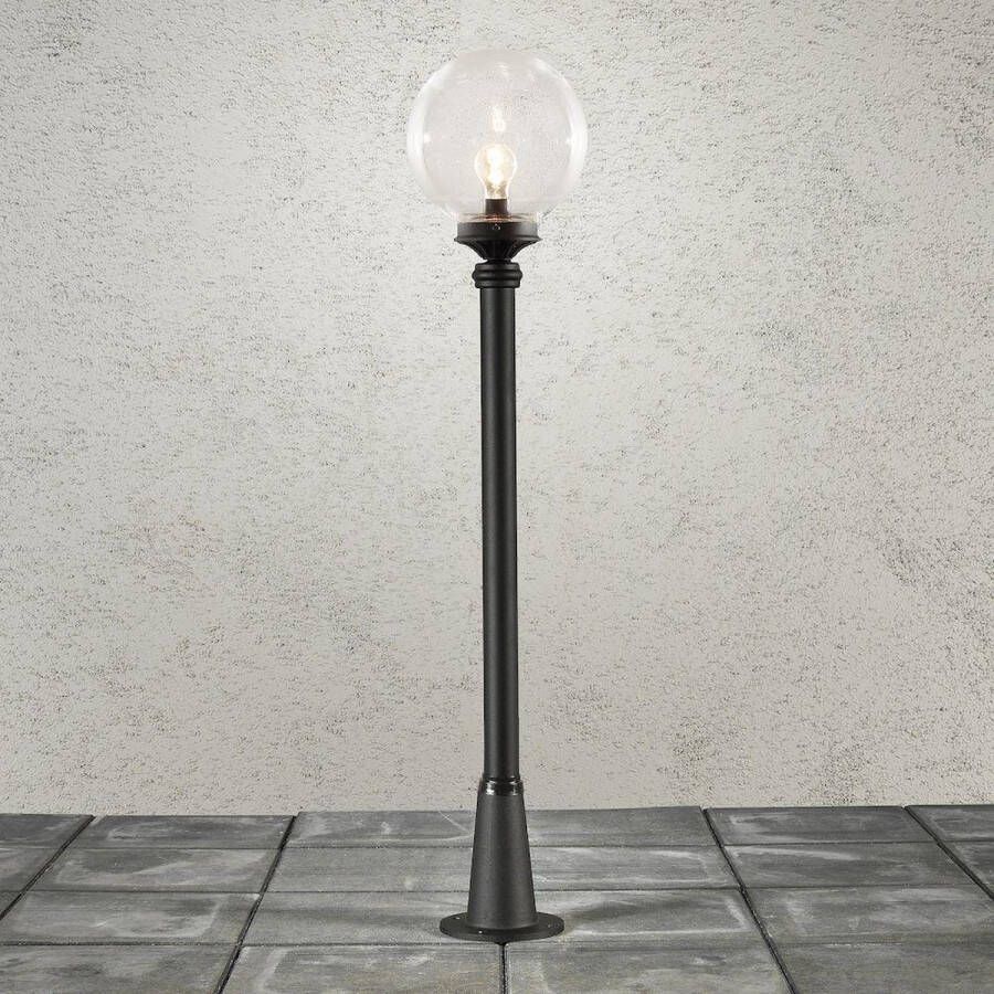 Konstsmide Lantaarnpaal Orion 498-750 mat zwart 230V 1-lichts 118cm