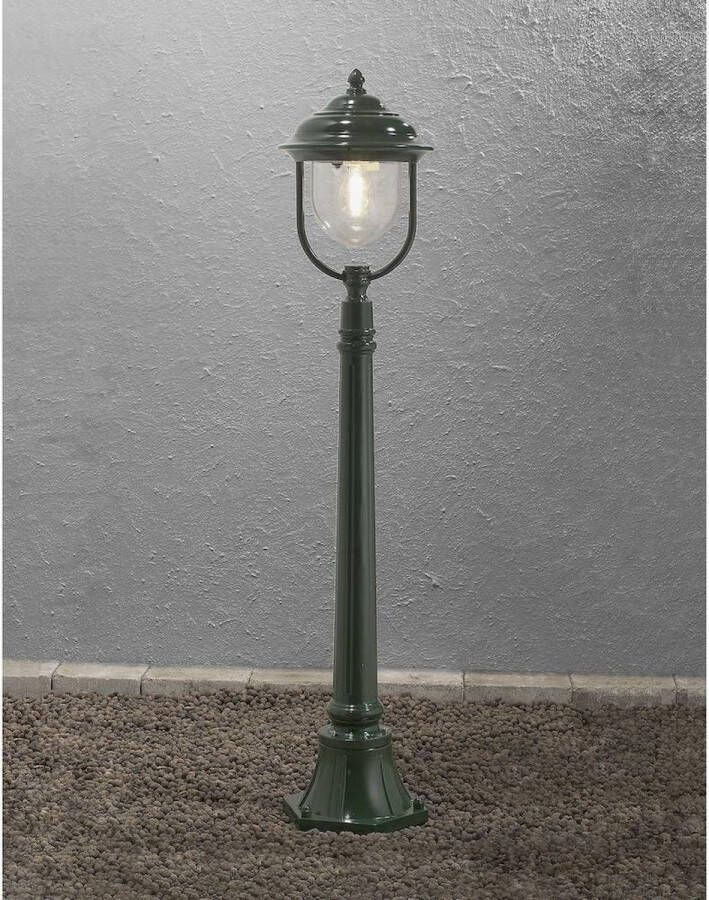 Konstsmide Staande lamp Parma Mezzani groen klassieke buitenlamp 7225-600