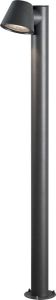 Konstsmide Trieste staande buitenlamp antraciet gelakt aluminium100 cm hoog inclusief paal GU10 7524-370