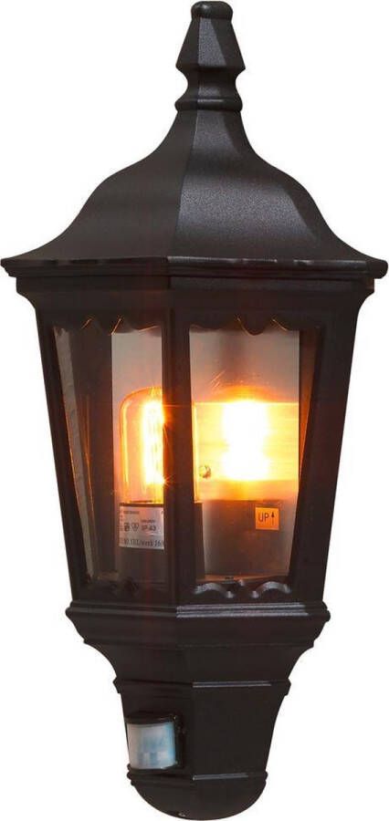 Konst Smide Konstsmide Firenze Wandlamp flush 49.5cm 230V E27 bwm- matzwart