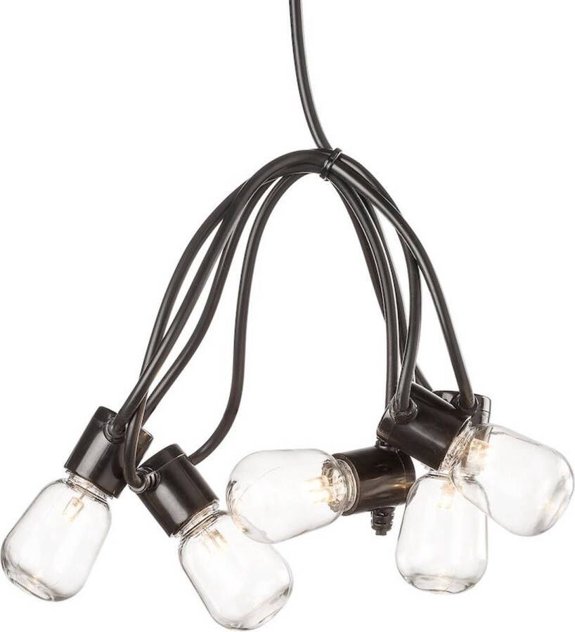 KONSTSMIDE Led-lichtsnoer Led-biertuinverlichting helder 20 heldere lampen 40 amberkl. dioden (1 stuk)
