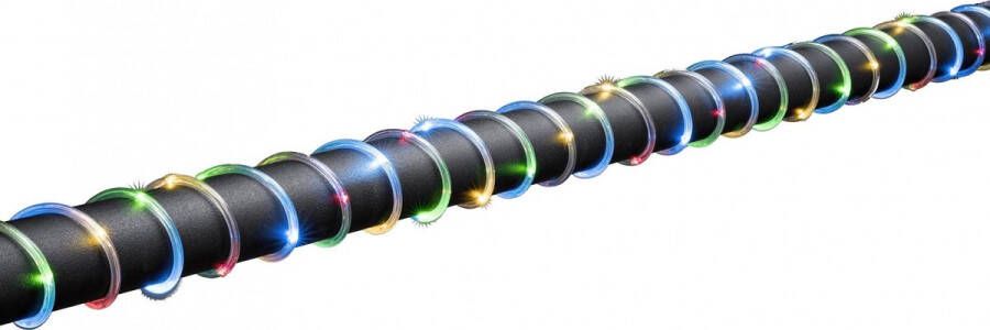 Konstsmide LED Mini Ropelight 10M 130 multicolor LED 3774-500 lichtsensor-timer op batterij 4x1.5V