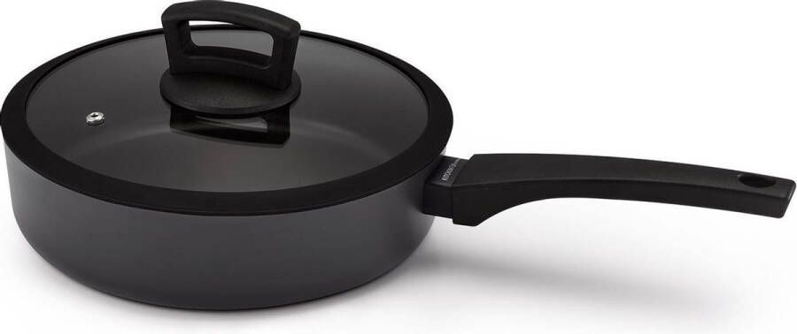 Kookcomfort Kitchen Fun Twist Sauteuse D24cmmet Deksel Alle Vuren-aluminium-2.5l