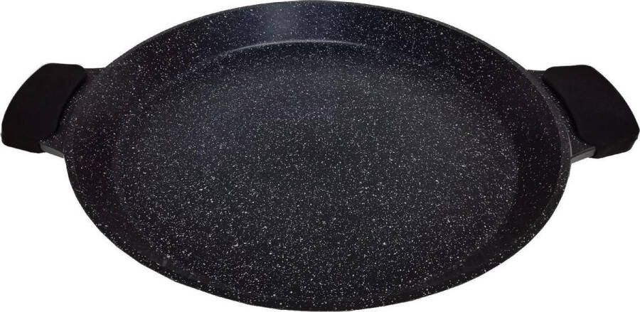 Kookkunst Holland Paella Pan met afneembare siliconen koude handgrepen Ø 32 cm