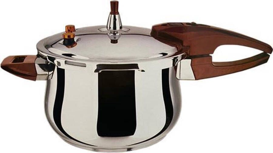 Kookkunst Holland snelkookpan 10 liter roestvrijstaal inductie pressure cooker