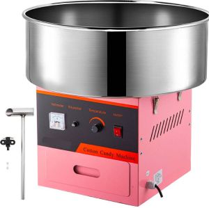 Kookpro Professionele Suikerspinmachine 1000 Watt Suiker Spin Machine