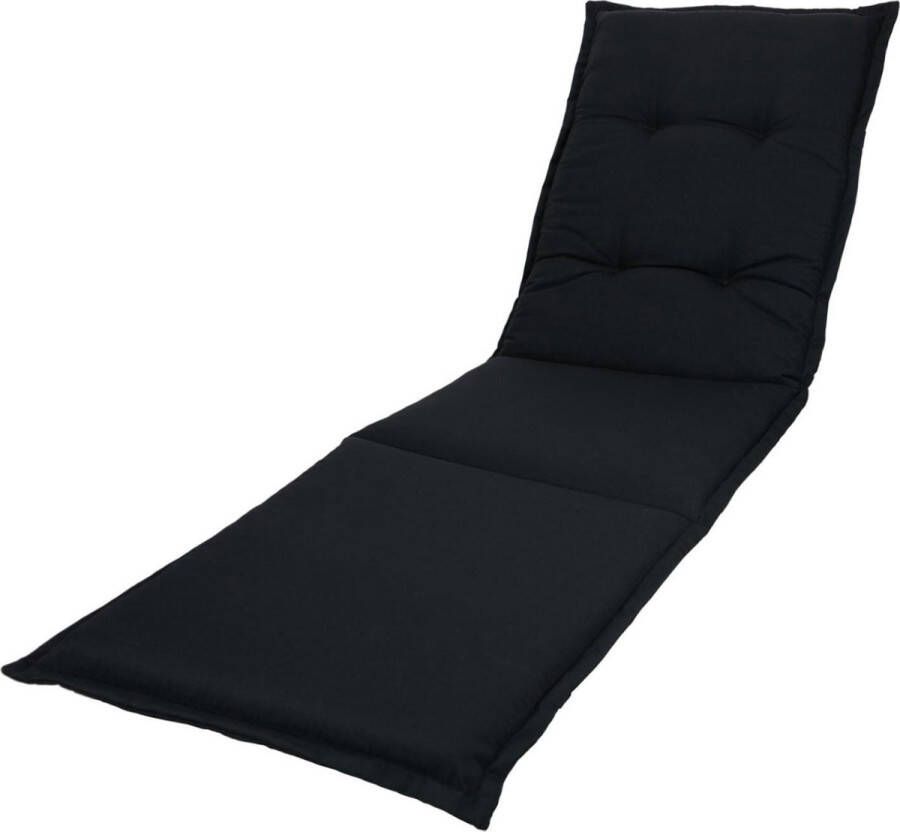 Kopu Prisma Black Extra Comfortabel Ligbedkussen 195x60 cm Zwart
