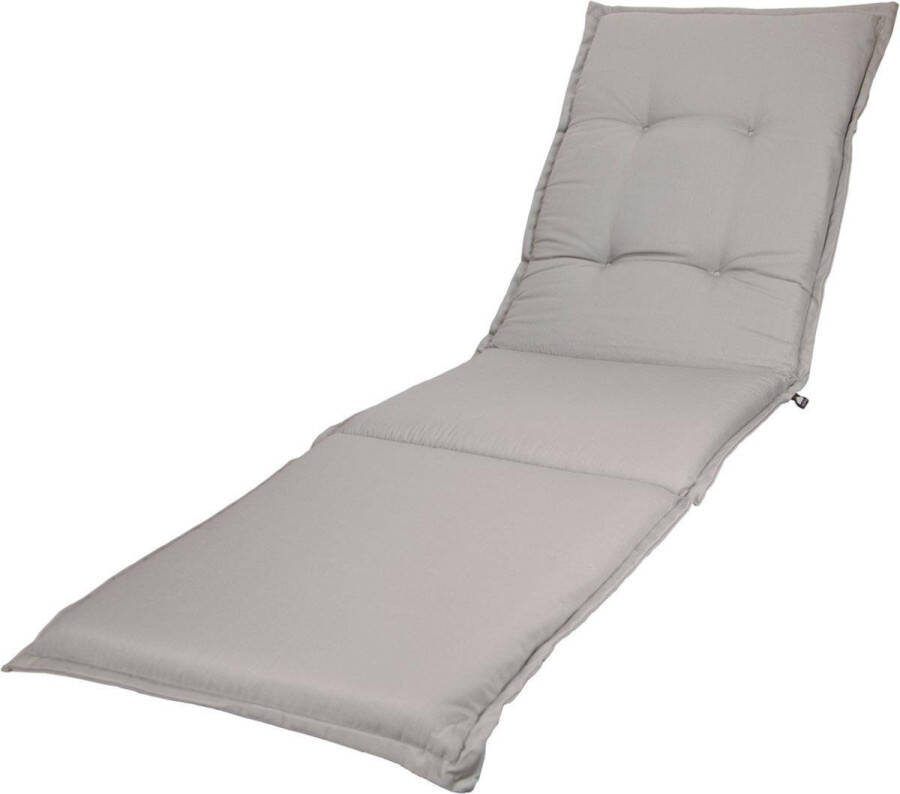 Kopu Prisma Silver Extra Comfortabel Ligbedkussen 195x60 Cm Grijs