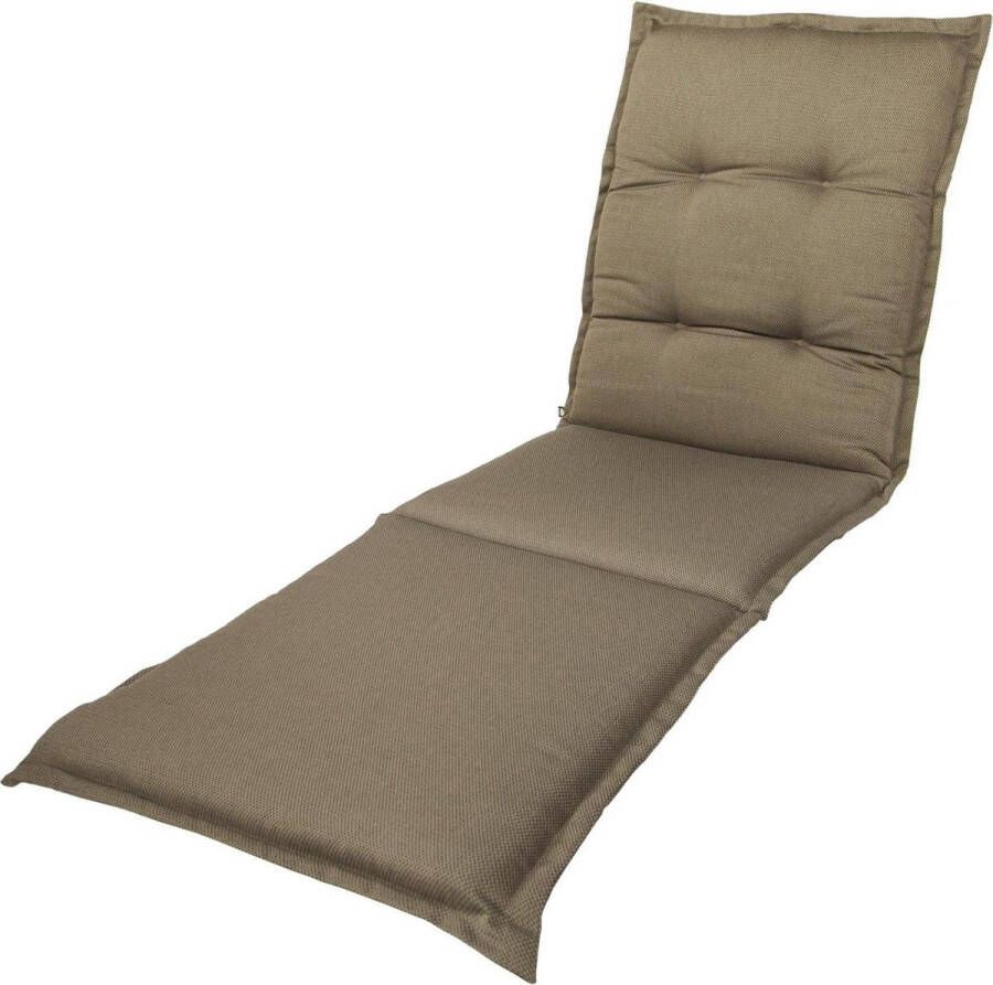 Kopu Ligbedkussen Manchester Taupe 195x60 cm Extra comfort