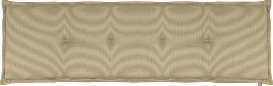 Kopu Manchester Sand Bankkussen 180x50 cm Zand Hoogwaardige stof