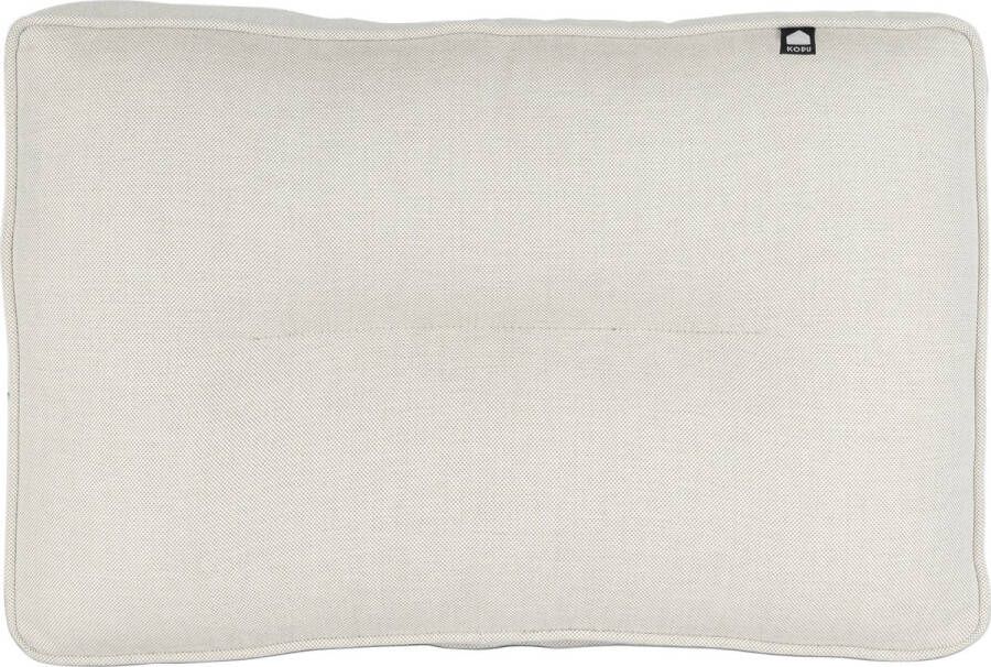 Kopu Melan Loungekussen Rug-gedeelte 60x40 Cm Creme