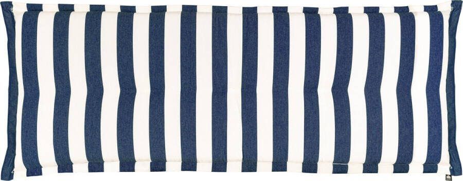 Kopu Mila Navy Blue 150 Cm Hoogwaardig Bankkussen Gestreept