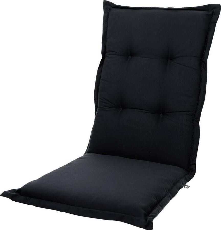 Kopu Prisma Black Comfortabel Tuinkussen Met Hoge Rug Zwart