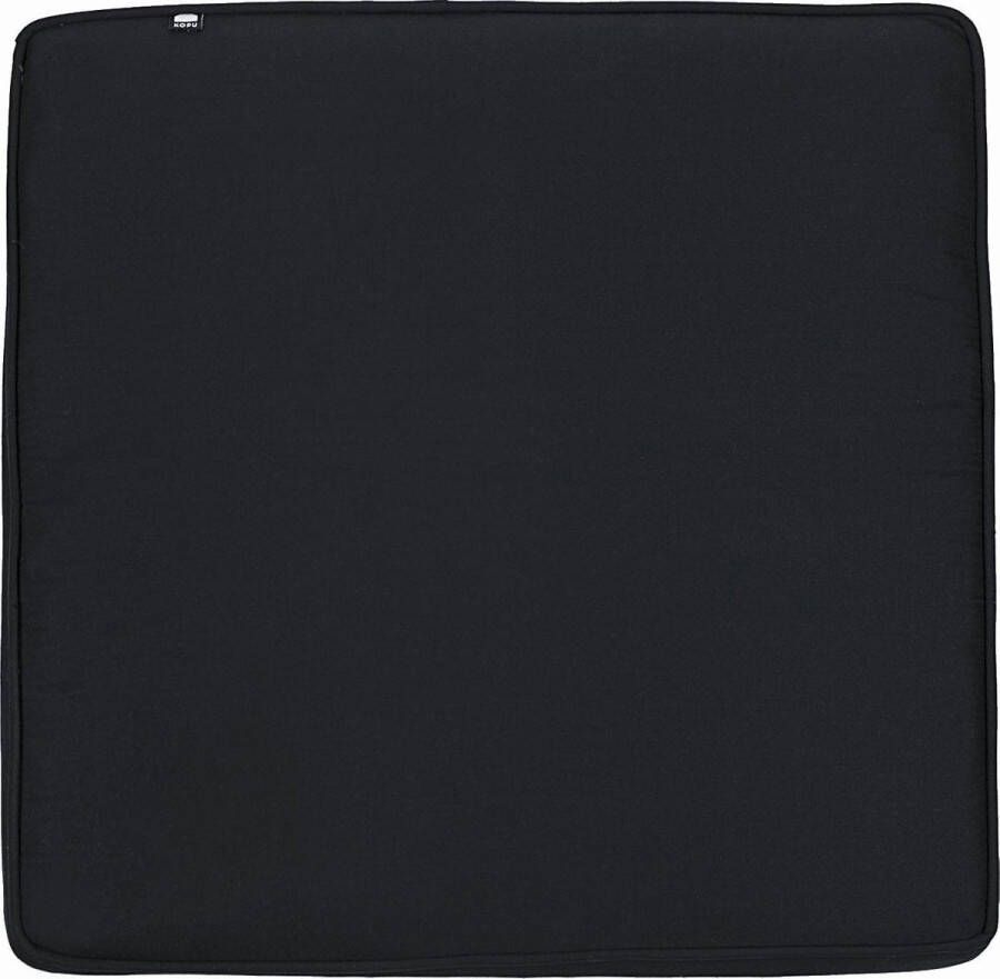 Kopu Prisma Black Loungekussen Zit gedeelte 60x60 cm Zwart