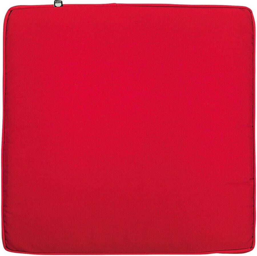 Kopu Prisma Loungekussen Zit 60x60 cm Red