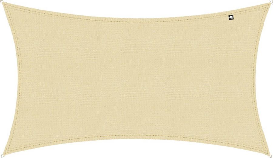 Kopu Schaduwdoek Rechthoek 280 Gram Waterdoorlatend 2x4 M Creme