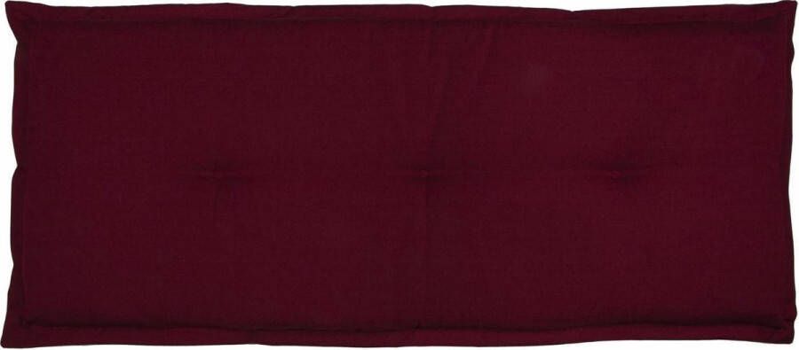 Kopu Tuin bankkussen Prisma Bordeaux 180x50 cm Kussen voor tuinbank