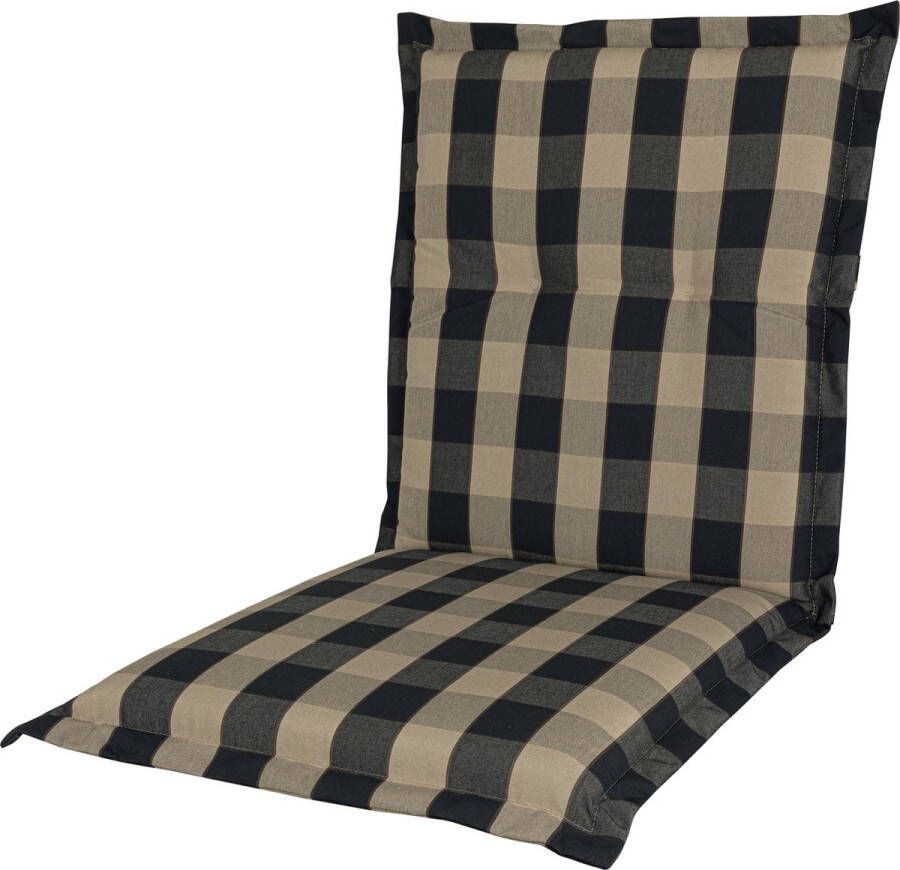Kopu Tuinkussen Hoge rug ® Country Blue 125x50 cm Extra comfort